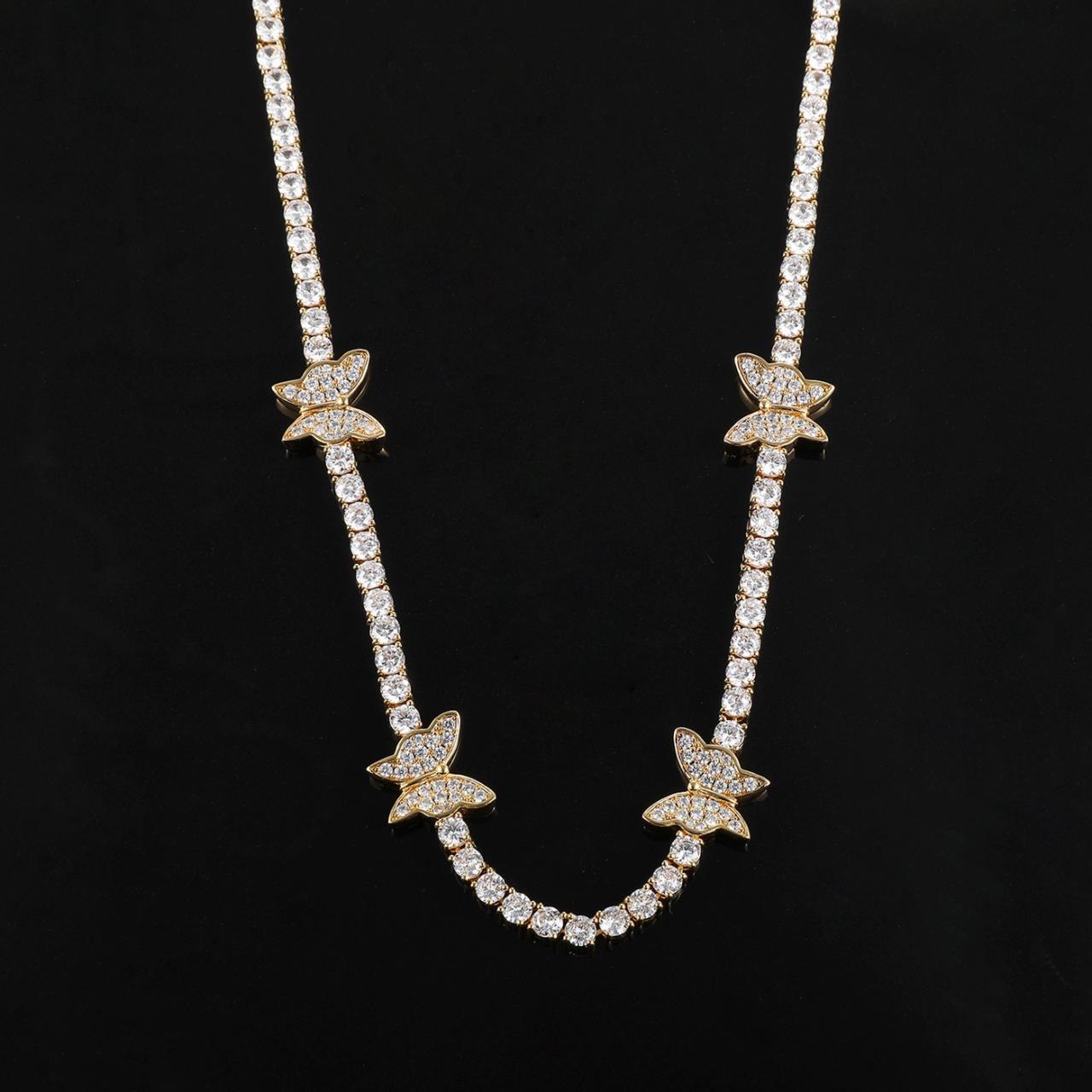 Flutter Luxe Tennis Chain